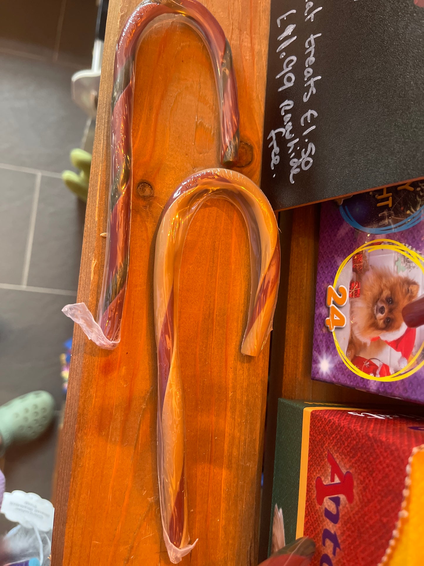 Christmas candy canes